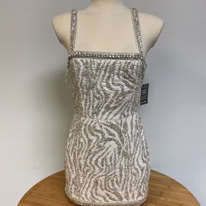 Retrofete Santorini Tiger Stripe Dress